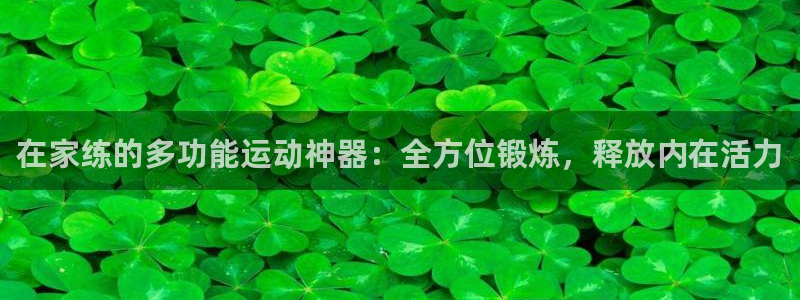 意昂4娱乐是那个系列的台子:在家练的多功能运动神器:全方位锻