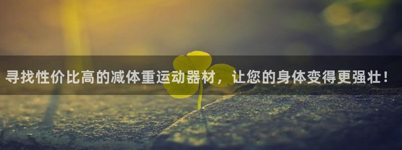 意昂体育4平台注册流程图:寻找性价比高的减体重运动器材,让您